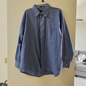 Joseph & Feiss Blue Casual Button Down Shirt